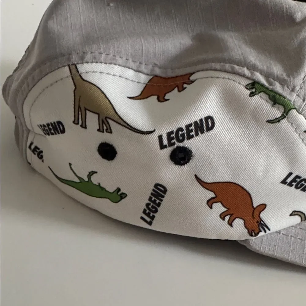 Legend Kids Light Gray Adventure Hat EUC